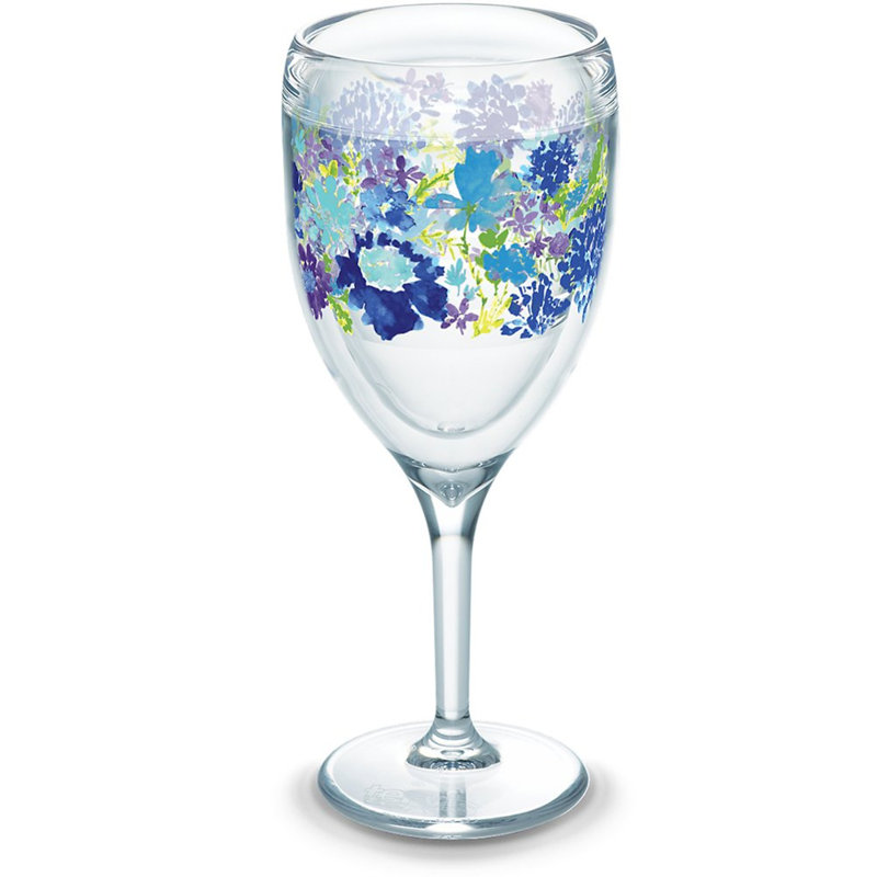 Tervis Tumbler Fiesta Floral 9 oz. Stemmed Wine Glass Wayfair